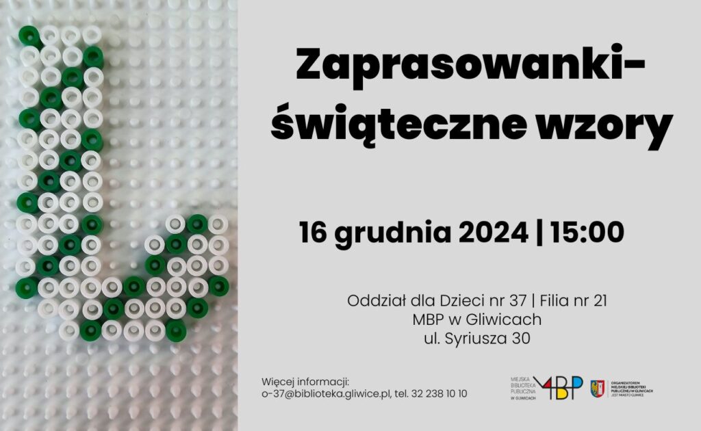 Baner z informacją o warsztatach