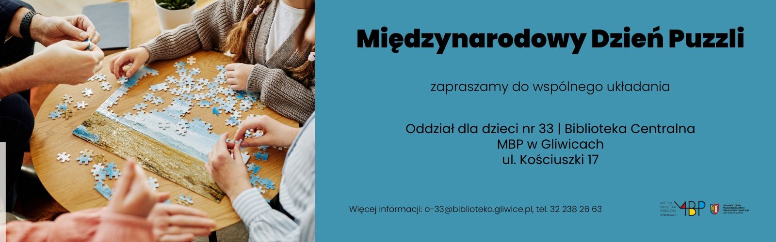 Baner z informacją o wydarzeniu