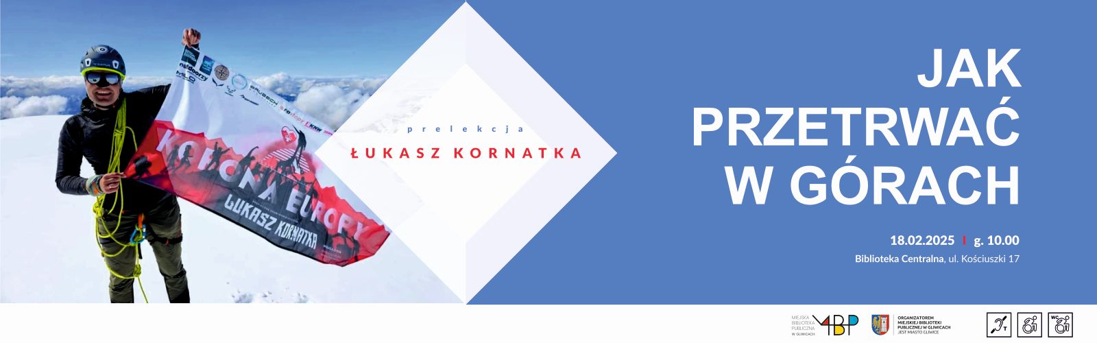 Baner z informacją o spotkaniu