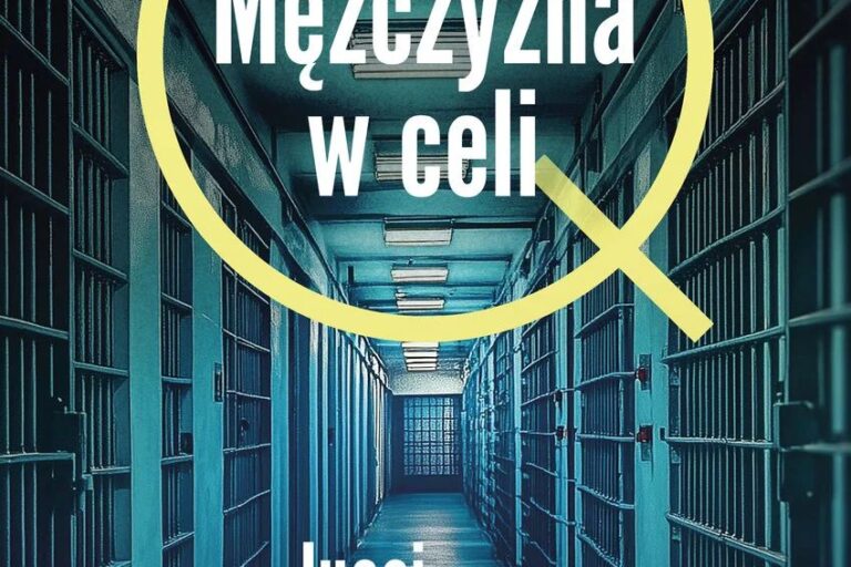 Mężczyzna w celi. Okładka