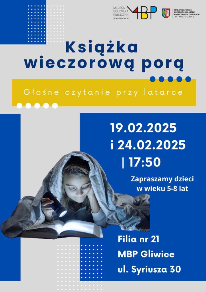 Plakat z informacją o wydarzeniu