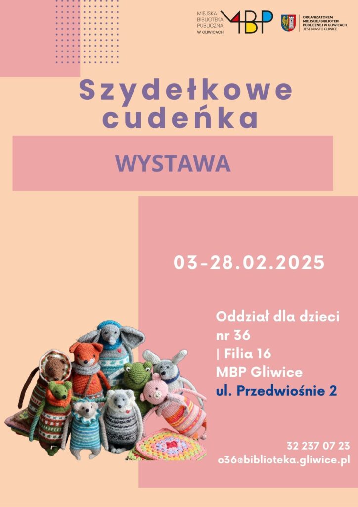 Plakat z informacją o wystawie