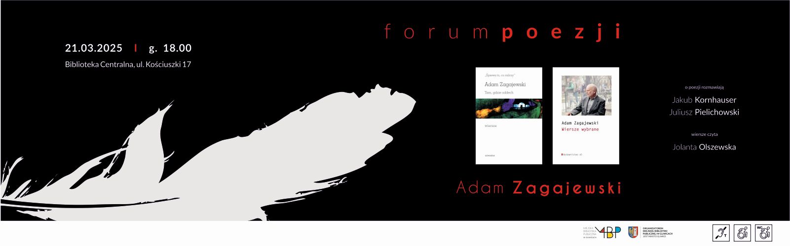 Forum Poezji. Adam Zagajewski