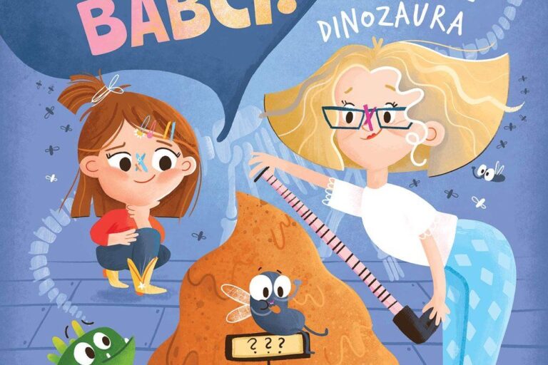Wszystko powiem babci! O kupie dinozaura. Okładka