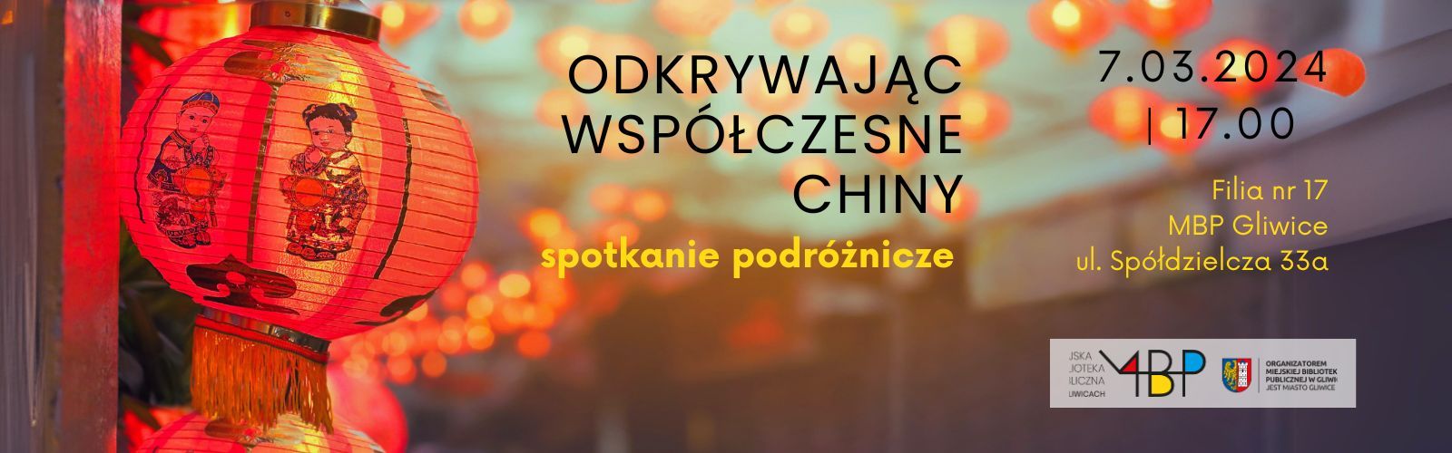 Spotkanie podróżnicze o Chinach