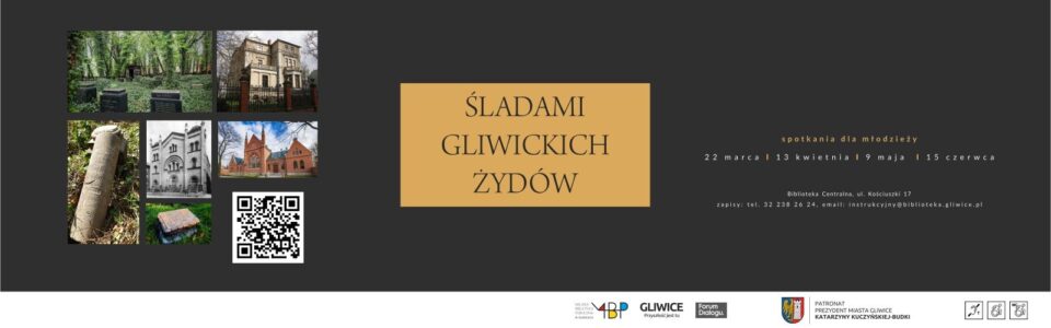 Baner z informacją o spotkaniach dla młodzieży