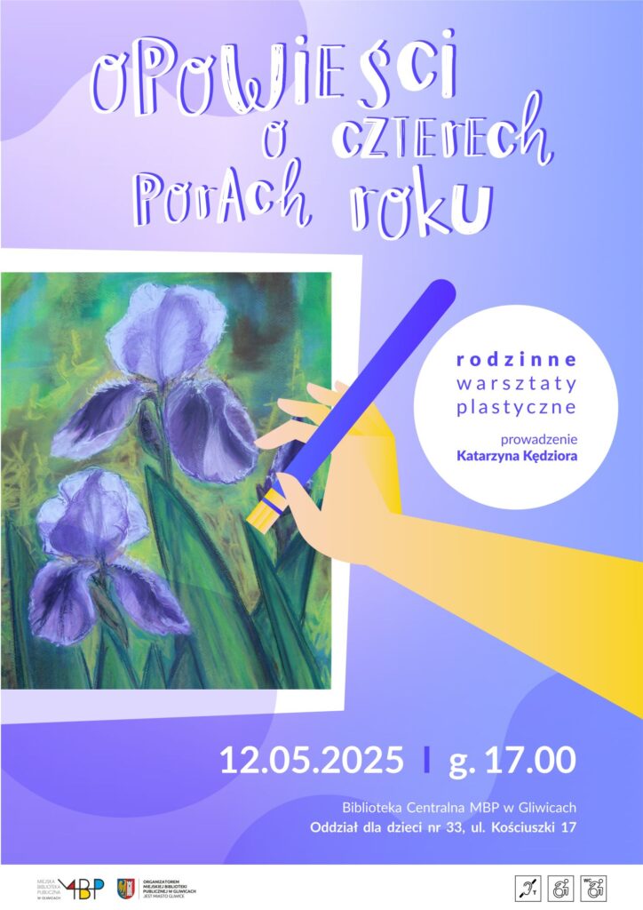 Plakat z informacją o warsztatach