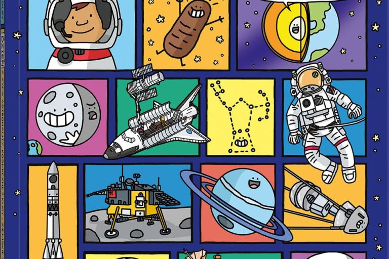 Dzień z życia astronauty, kosmicznej kupy i ziemskiej skorupy. Okładka
