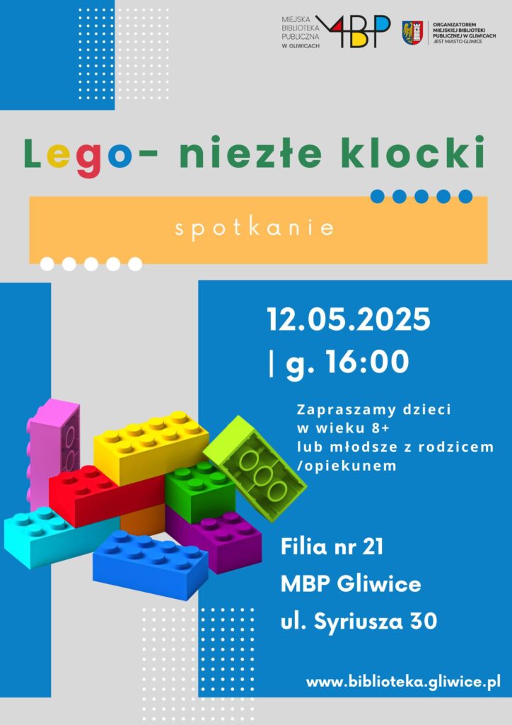 Plakat z informacją o zajęciu dla dzieci