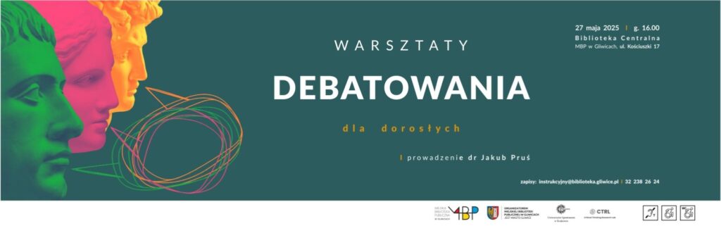 Baner z informacją o warsztatach