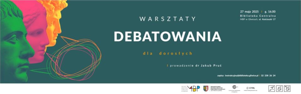Baner z informacją o warsztatach