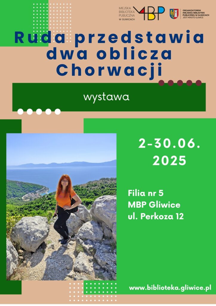 Plakat z informacją o wystawie