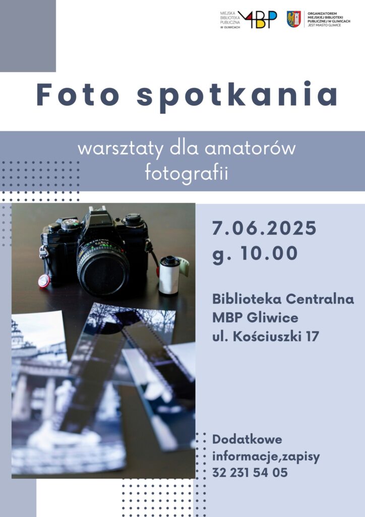 Plakat z informacją o warsztacie
