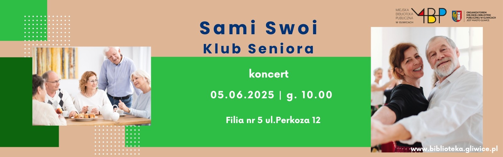 Baner o Spotkaniu Klubu Seniora