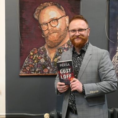 Krzysztof Piersa i jego portret na bajtku