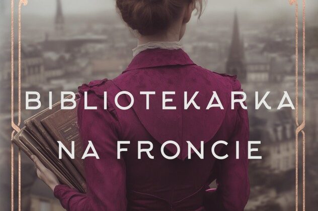 Bibliotekarka na froncie. Okładka