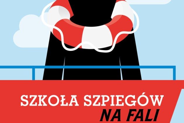 Szkoła szpiegów na fali. Okładka