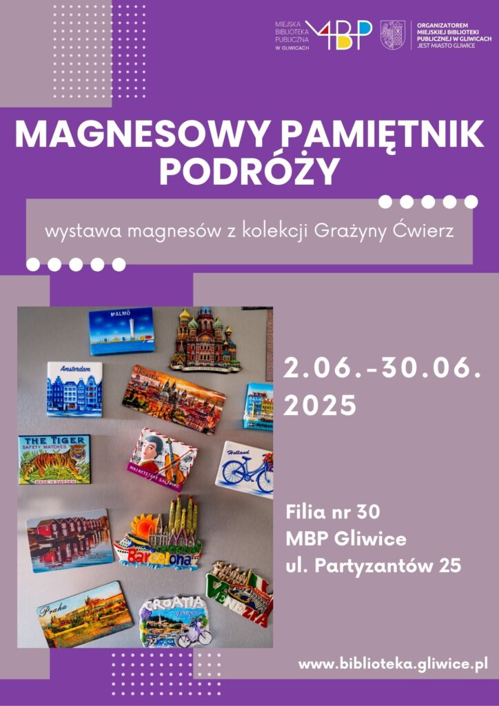 Plakat z informacją o wystawie
