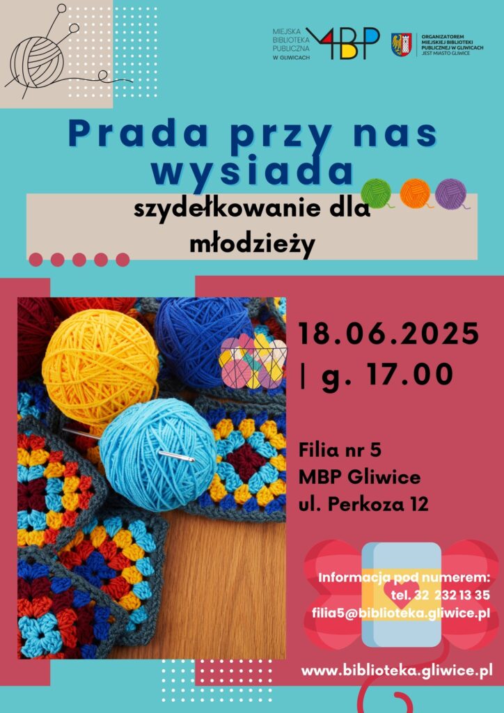 Plakat z informacją o warsztatach