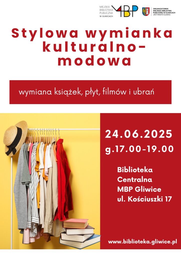 Plakat z informacją o wydarzeniu