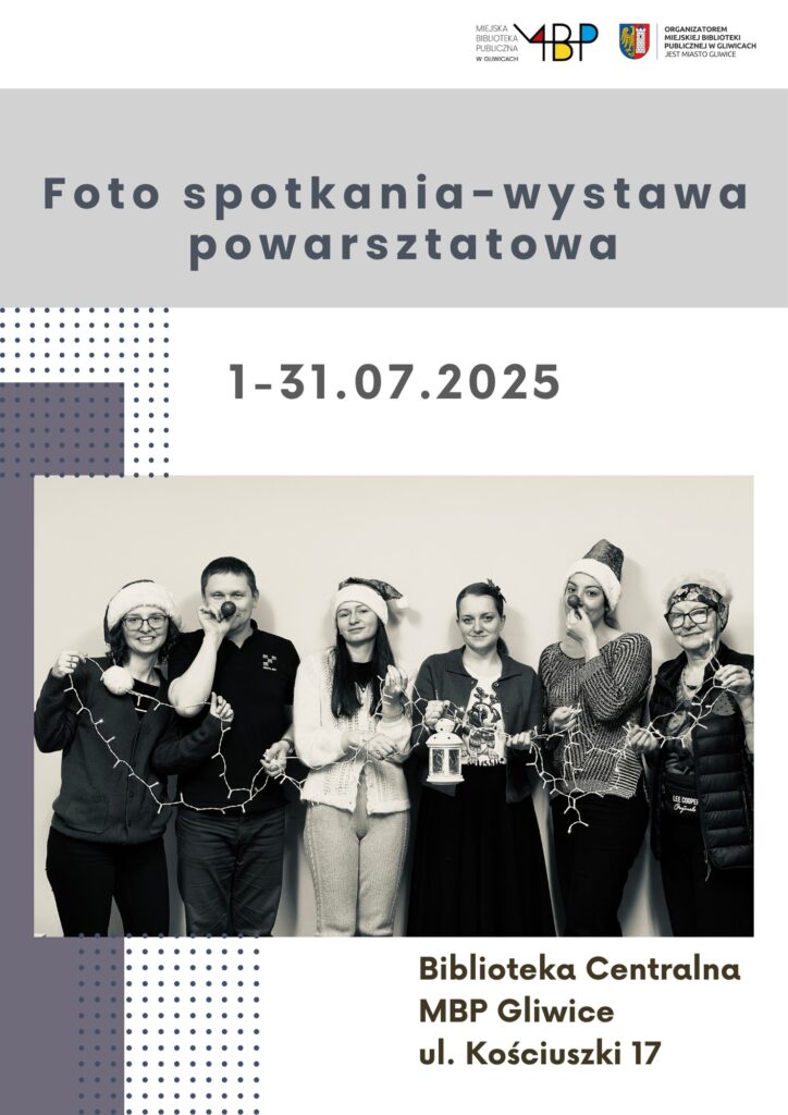 Plakat z informacją o wystawie