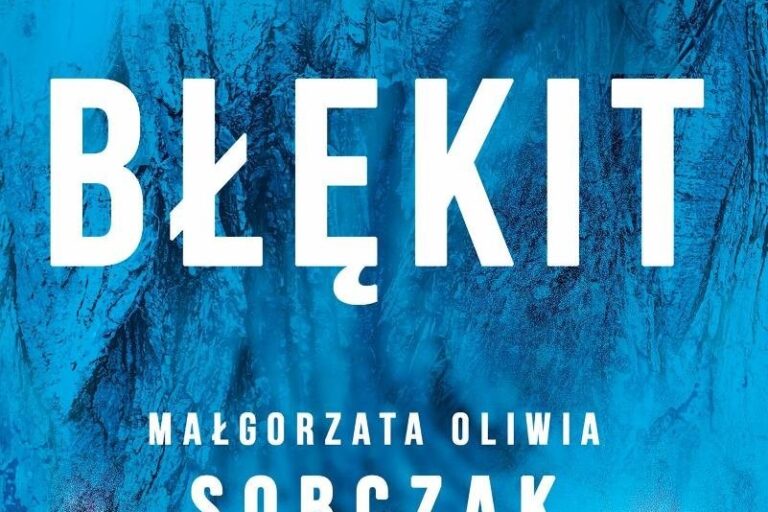 Błękit. Okładka