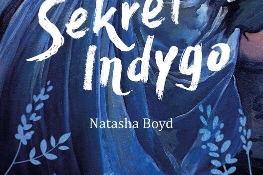 Sekret indygo. Okładka