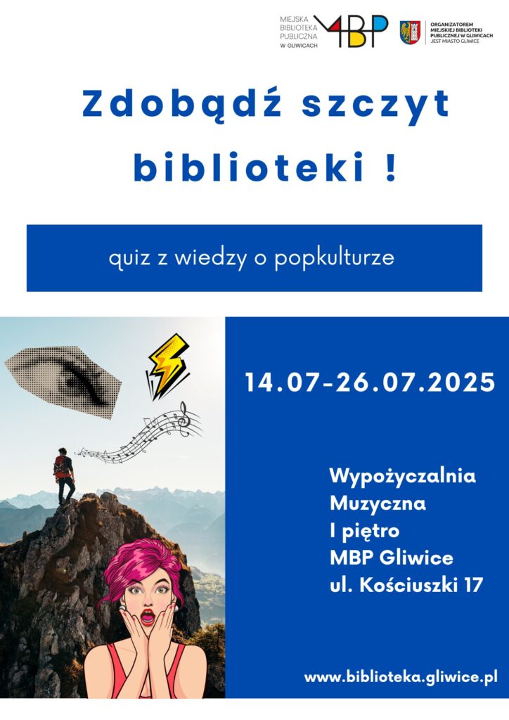 Plakat z informacją o quzie