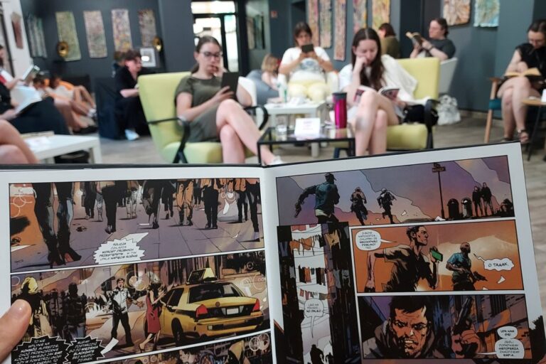 Otwarta strona komiksu
