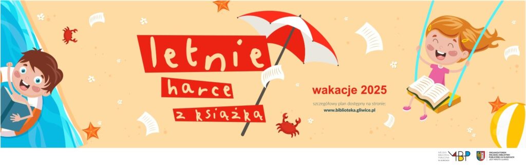 Baner z informacją o wydarzeniu związanie z wakacjami 2025 roku