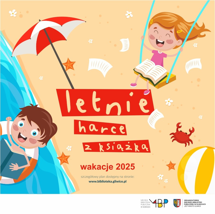 Baner z informacją o wydarzeniu związanie z wakacjami 2025 roku