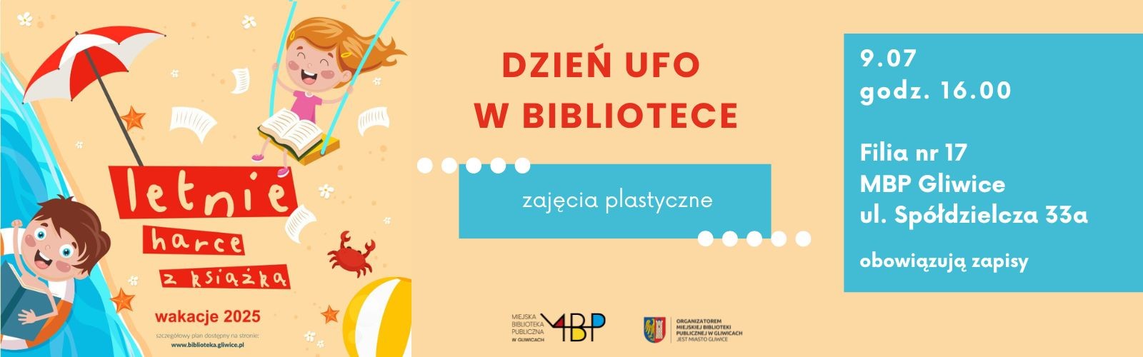 Baner z informacją o wydarzeniu