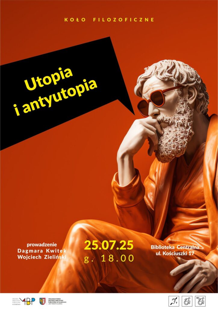 Plakat z informacją o kole filozoficznym