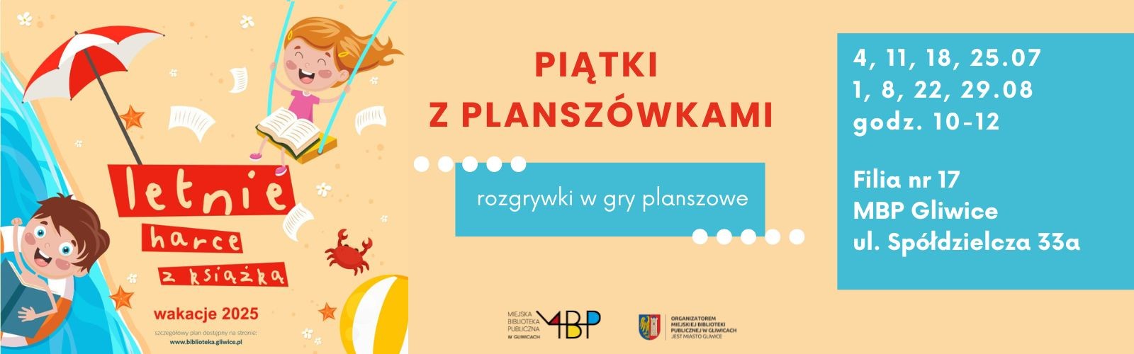 Baner z informacją o wydarzeniu