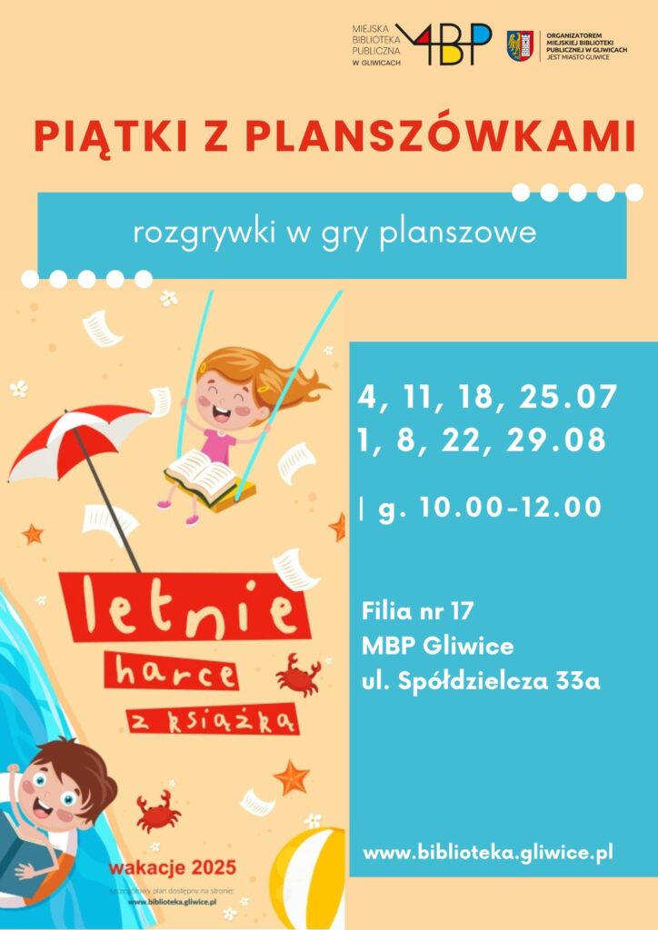 Plakat z informacją o wydarzeniu