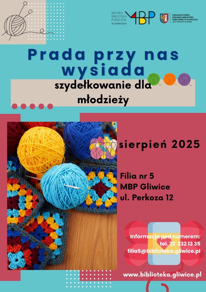 Plakat z informacją o warsztatach