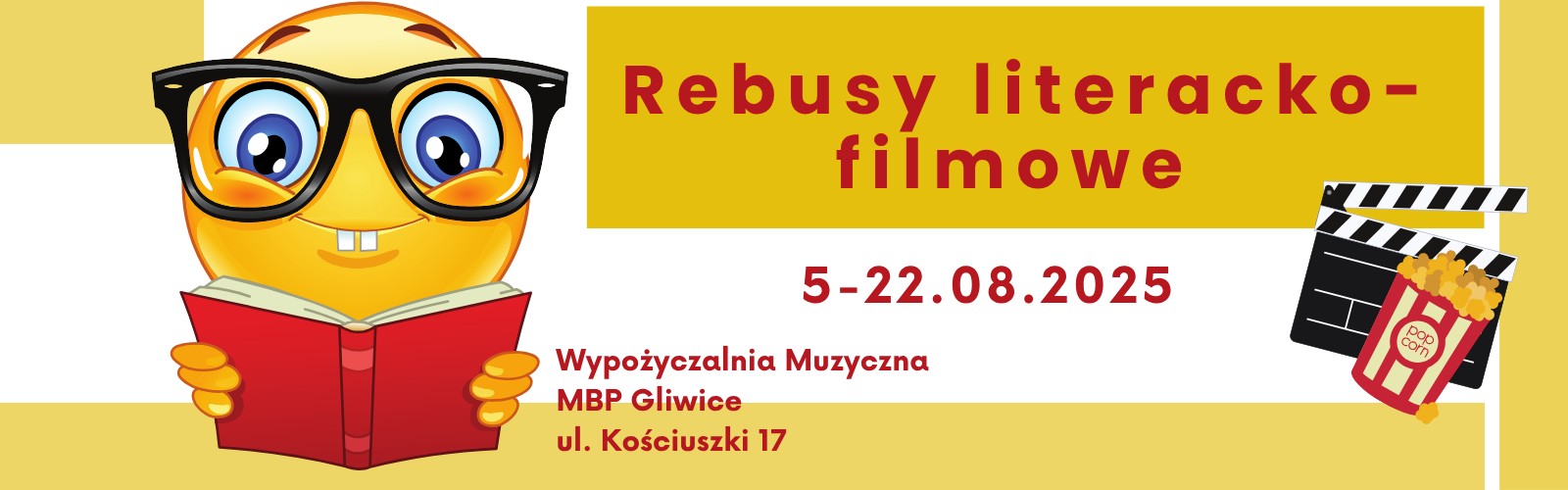 Baner z informacją o rebusach