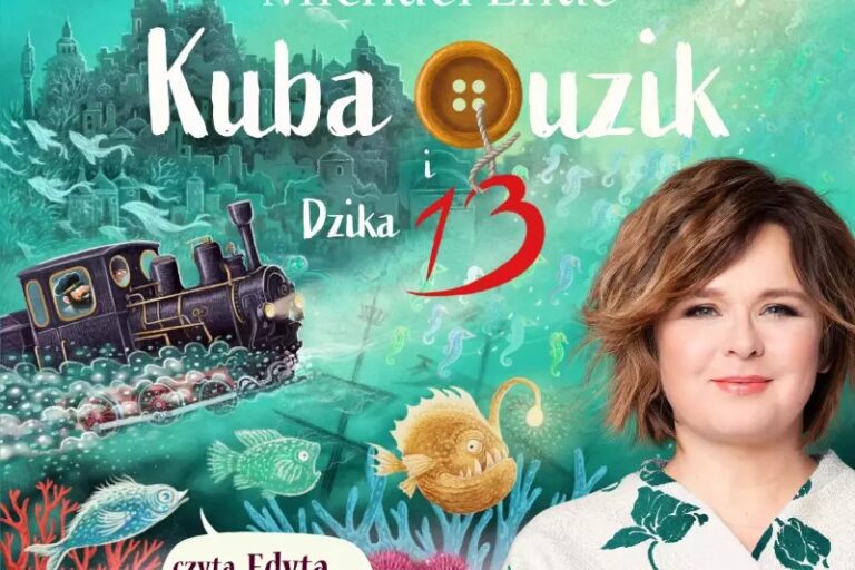 Kuba guzik i dzika trzynastka. Okładka audiobooka