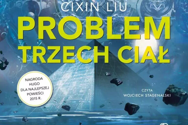Problem trzech ciał. Okładka audiobooka