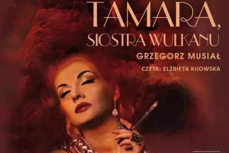 Tamara, siostra wulkanu. Okładka audiobooka