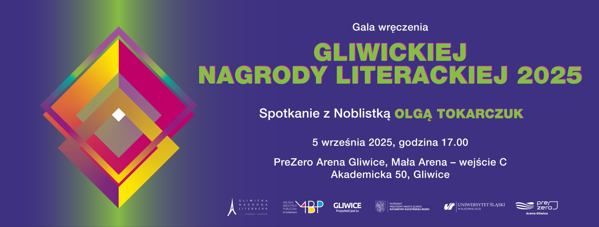 Baner z informacją o wydarzeniu
