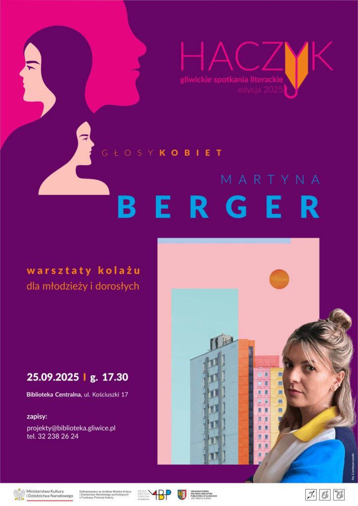Plakat z informacją o warsztatach
