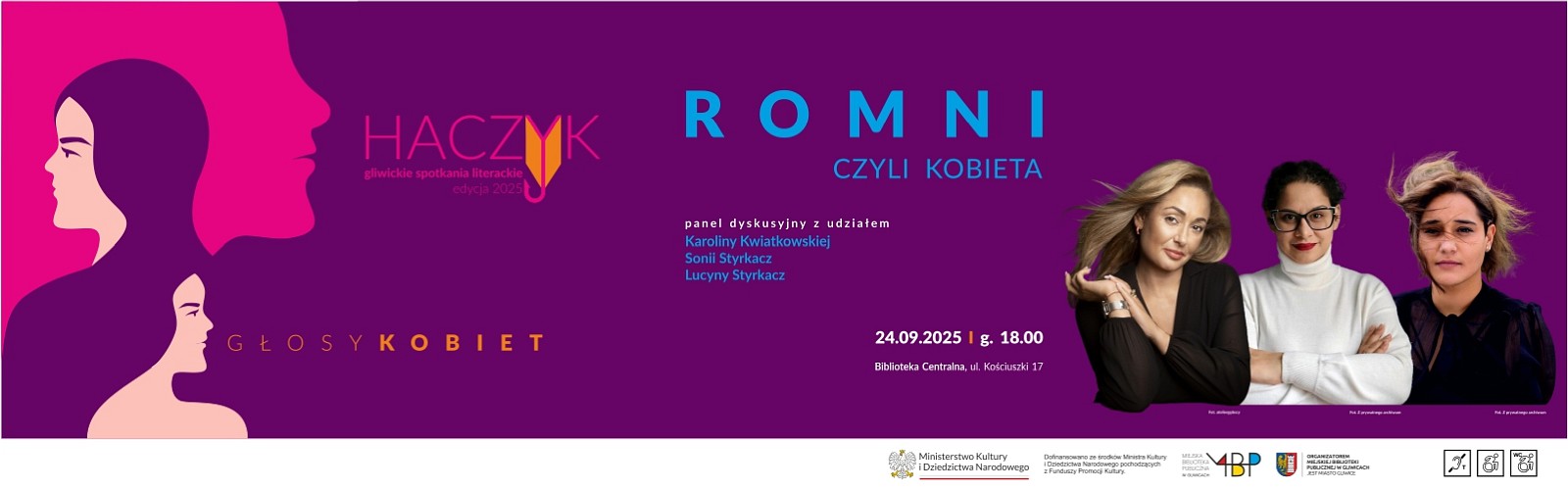 Baner z informacją o panelu dyskusyjnym