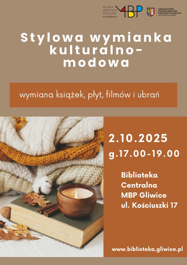 Plakat z informacją o wydarzeniu