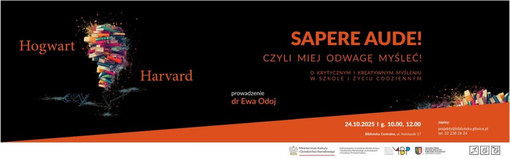 Baner z informacją o wydarzeniu