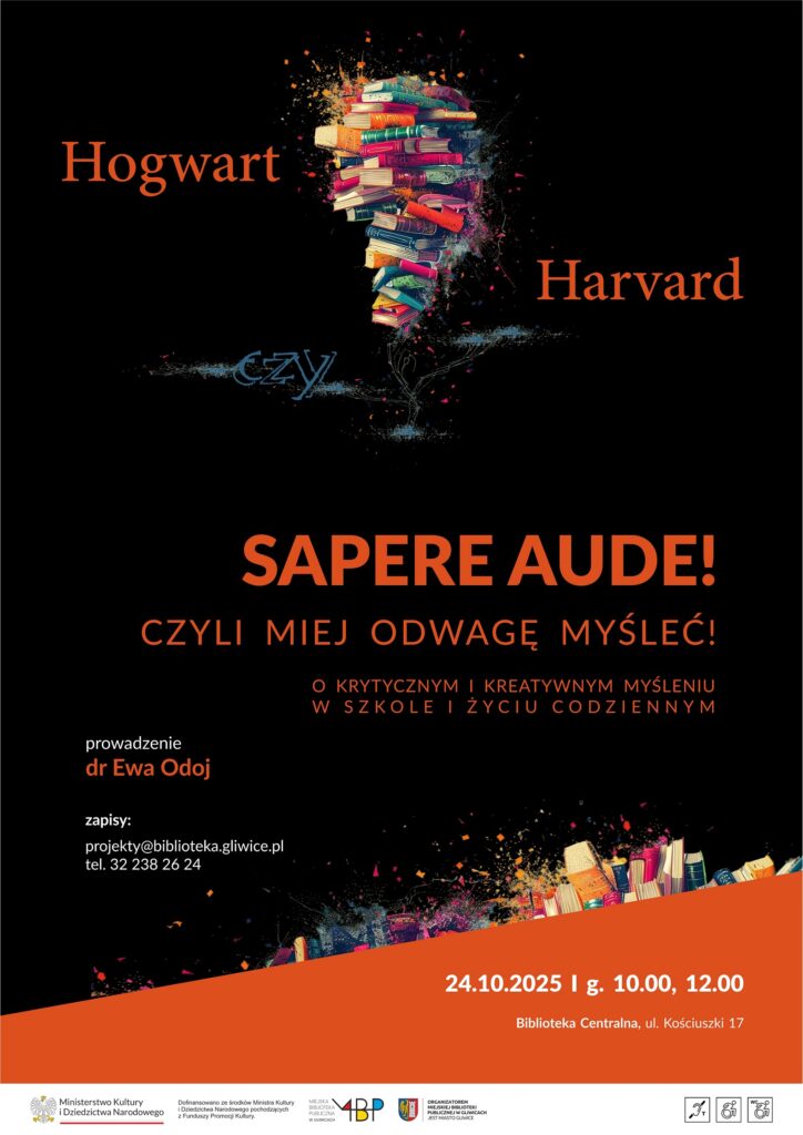 Plakat z informacją o wydarzeniu