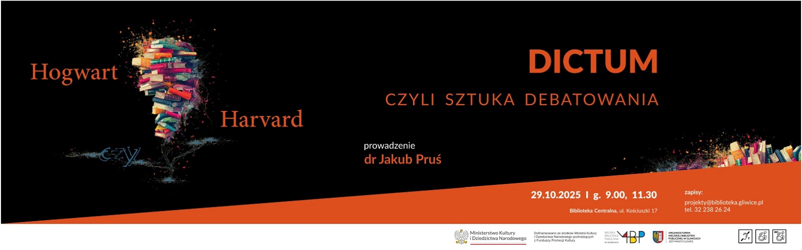 Baner z informacją o wydarzeniu