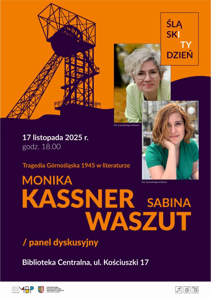 Plakat z informacją o panelu dyskusyjnym