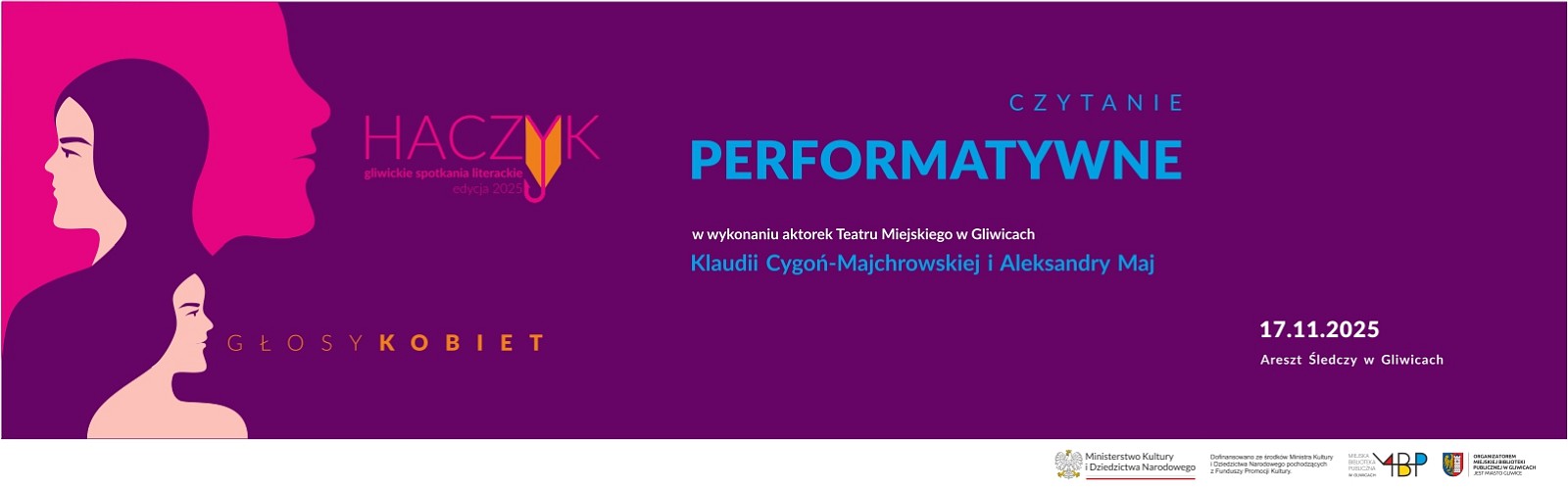 Baner z informacją o wydarzeniu