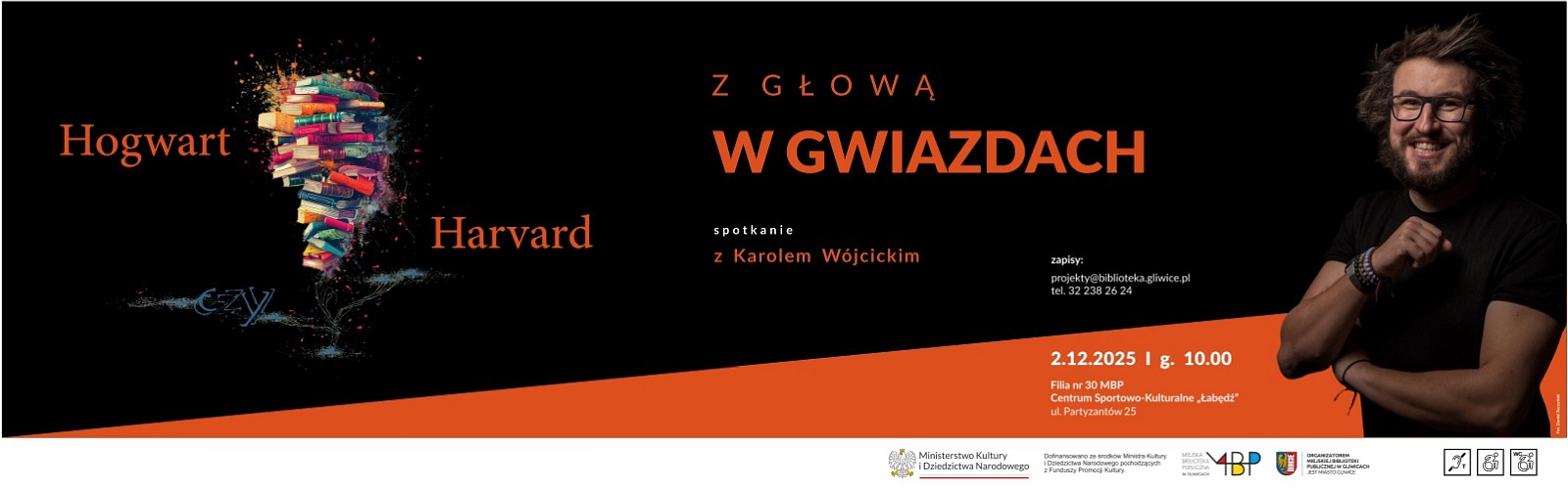 Baner z informacją o wydarzeniu